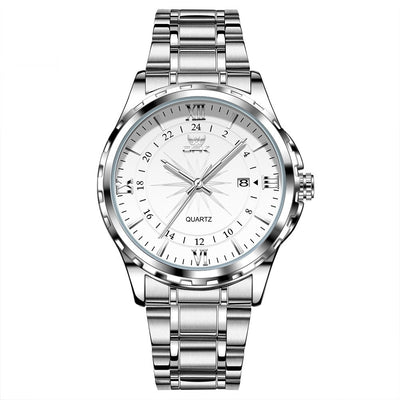 Men’s Waterproof Luminous Quartz Watch ⌚