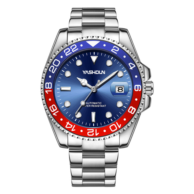 Men’s Luxury Hollow Automatic Mechanical Watch ⌚