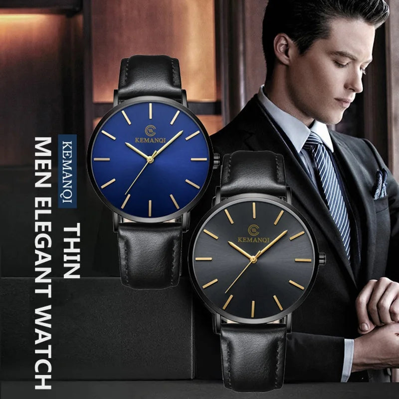 Men’s Ultra-Thin Luxury Quartz Watch