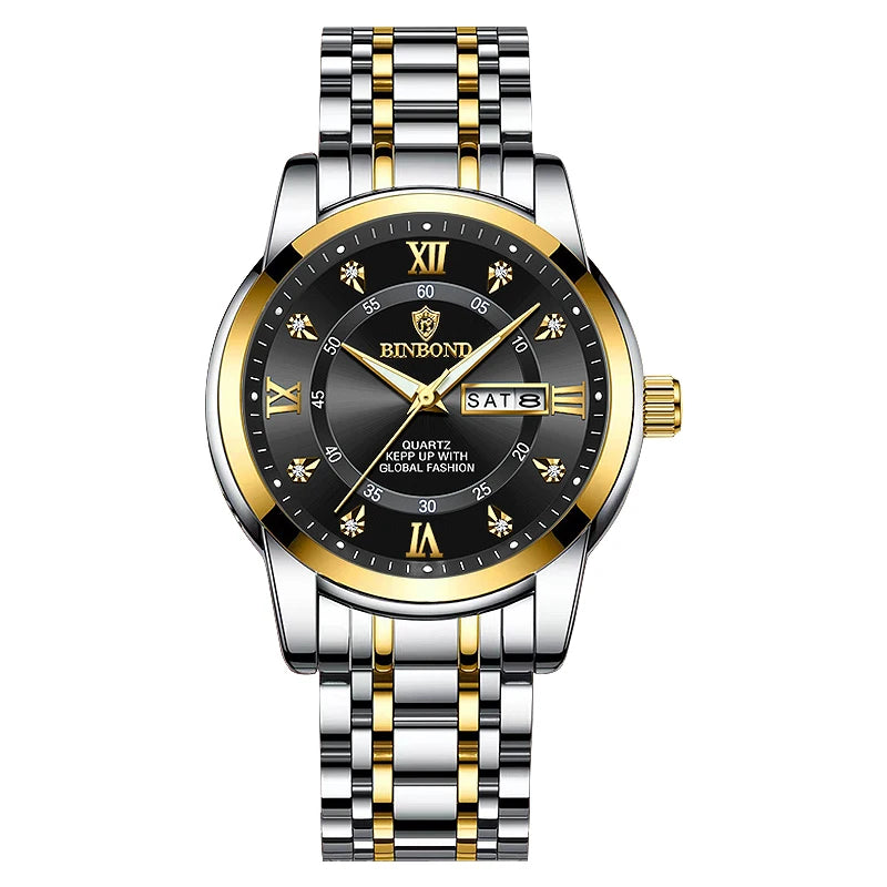 Men’s Luxury Diver Quartz Watch 30ATM Waterproof ⌚